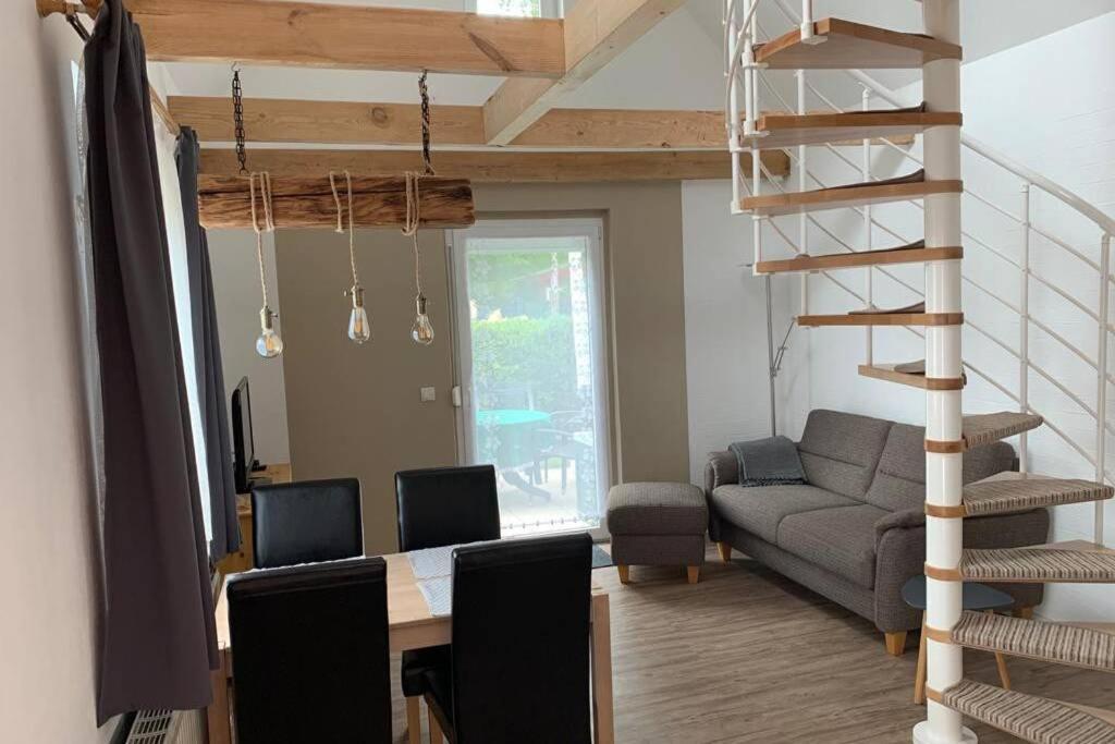 Ferienhaus Im Igelbau バーベ エクステリア 写真